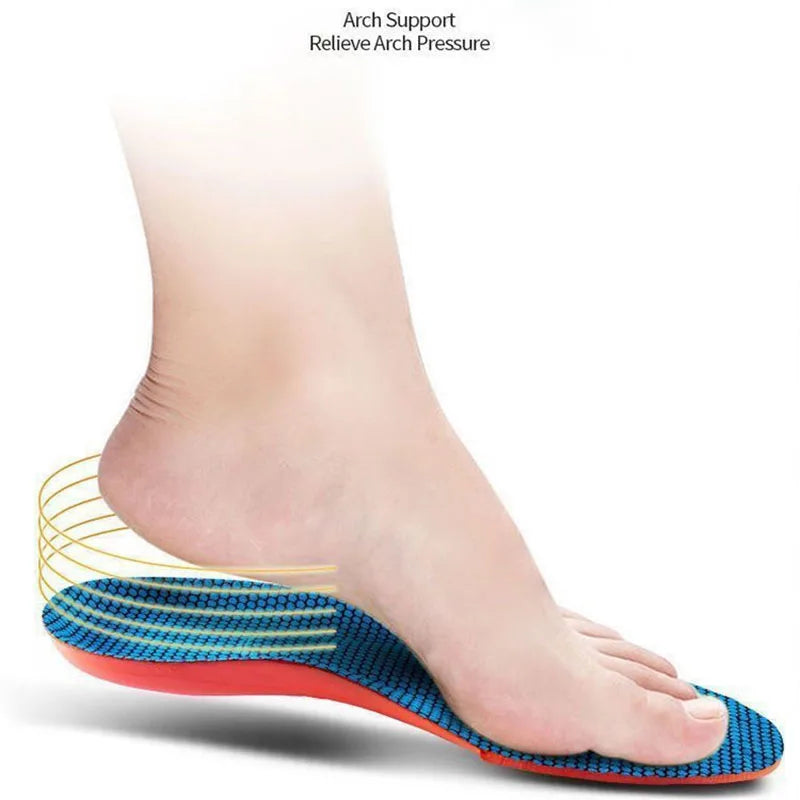 Semelles orthopédiques pour hommes, semelle confortable, semelles intérieures à coussin orthopédique pour chaussures, semelle de croissance